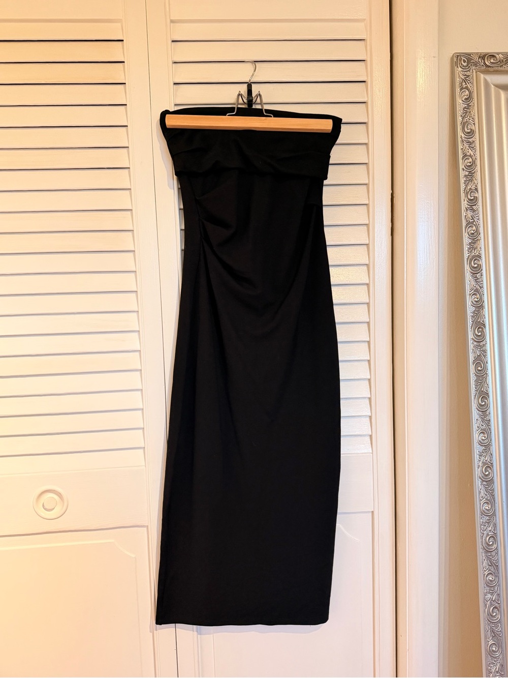 Zara Black Maxi Dress Like New